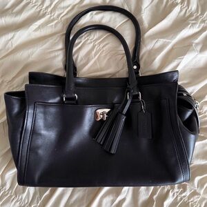 Coach Legacy Chelsea Carryall Black Bag